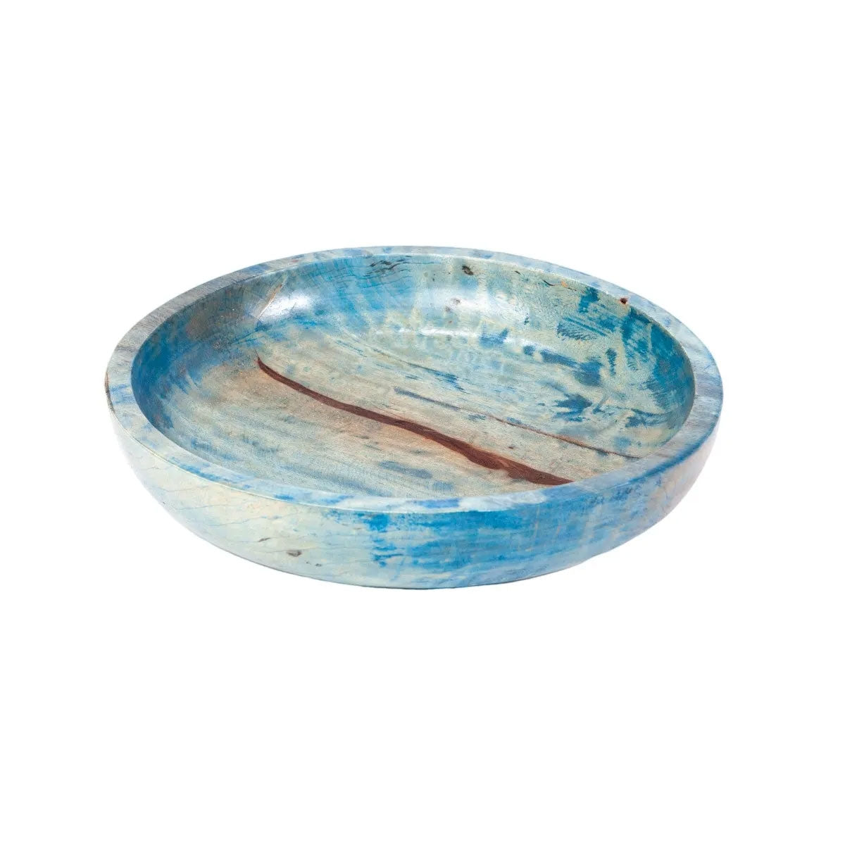 Miami Blue Medium Round Tray