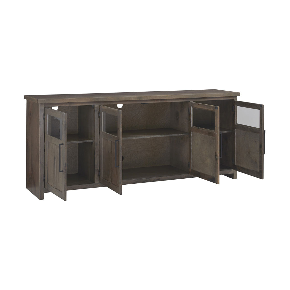SHAKER BROWN 78" CONSOLE
