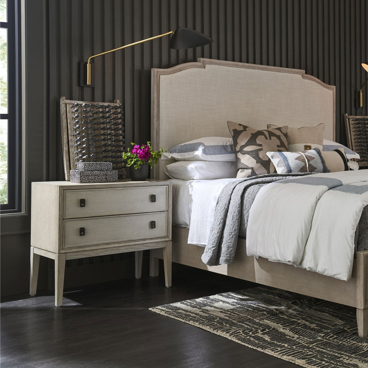 Coalesce 2 Drawer Nightstand
