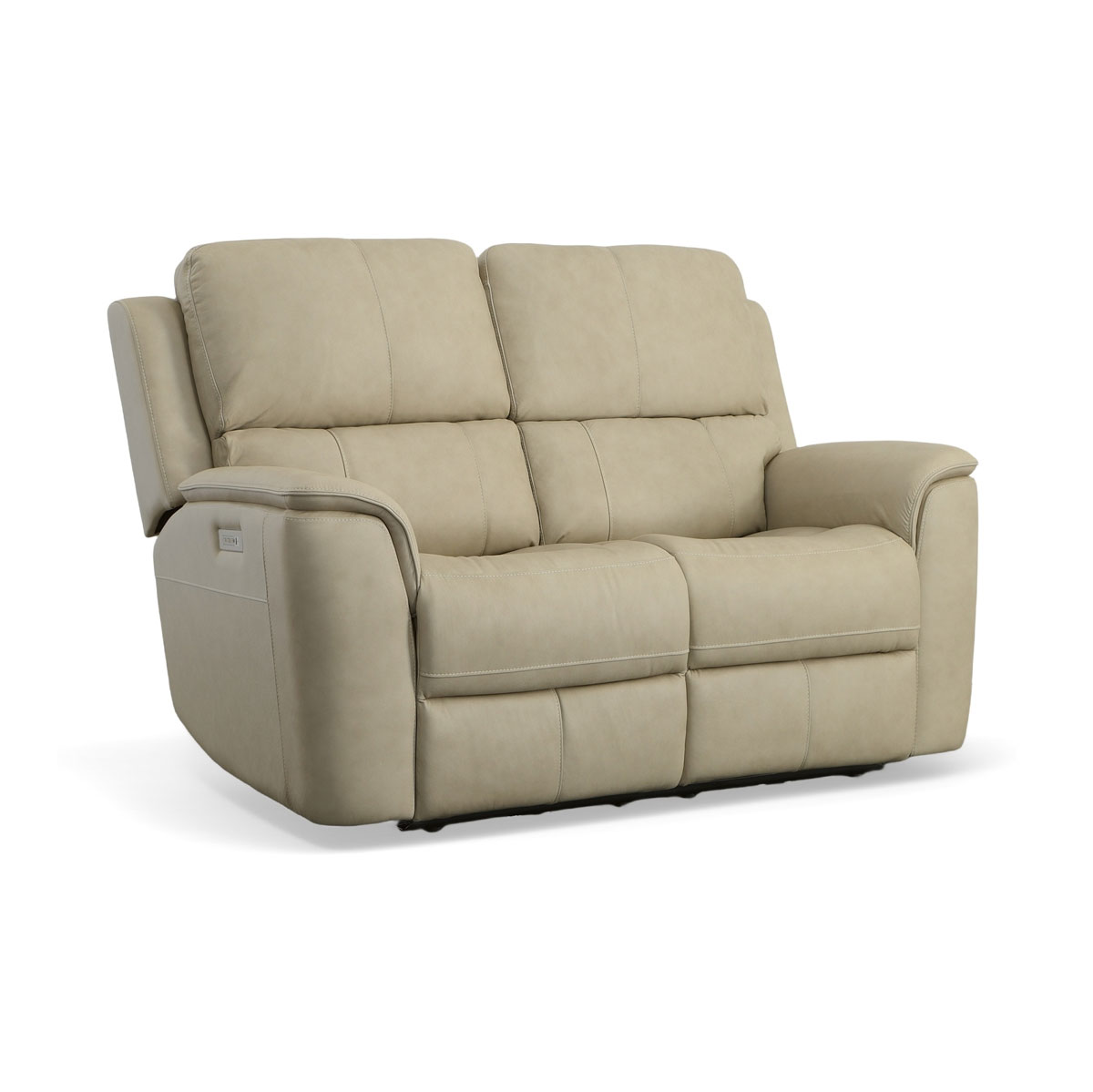 HENRY BEIGE LOVESEAT W/PHR/LUMB