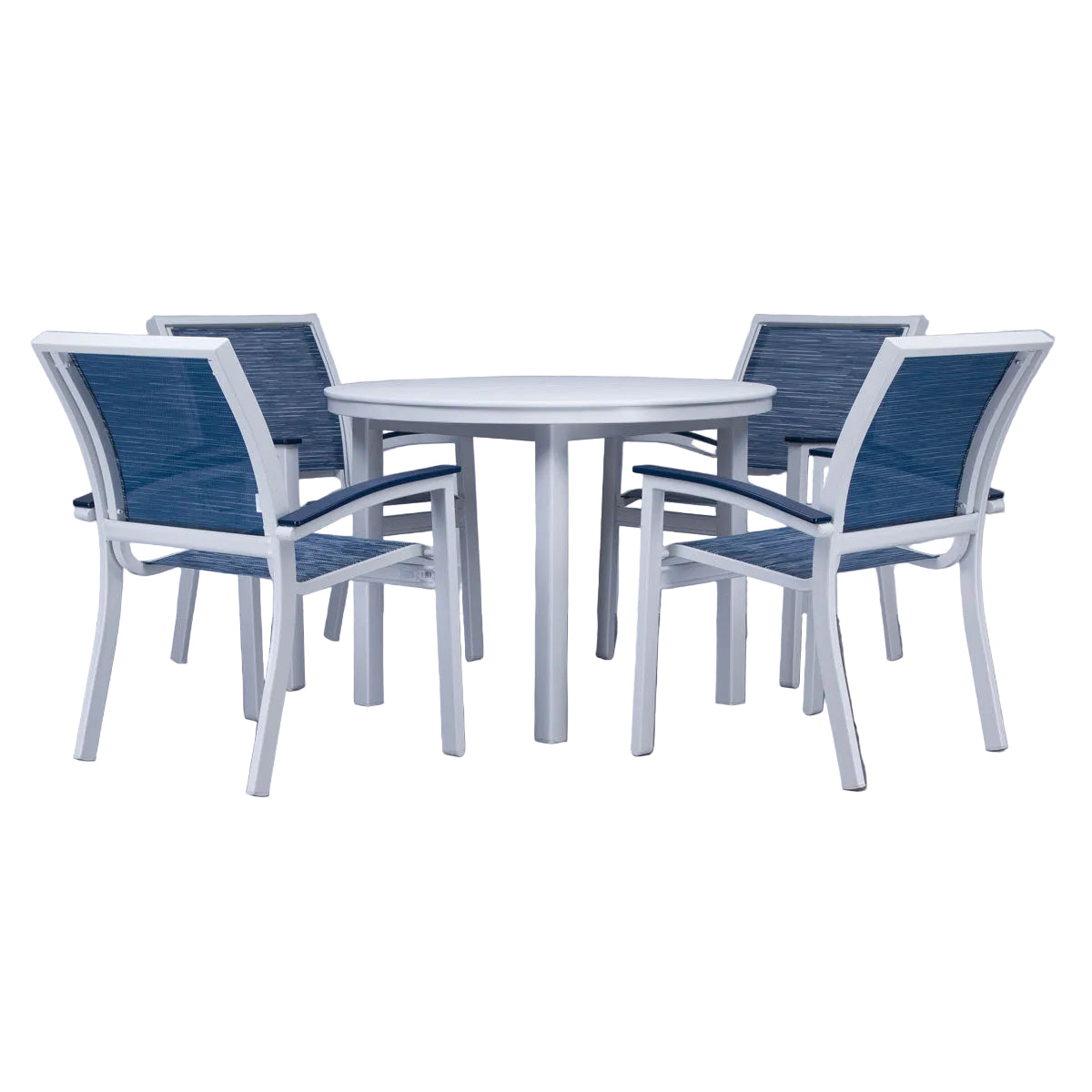 BAZZA 5PC 42" RND PATIO DINING SET