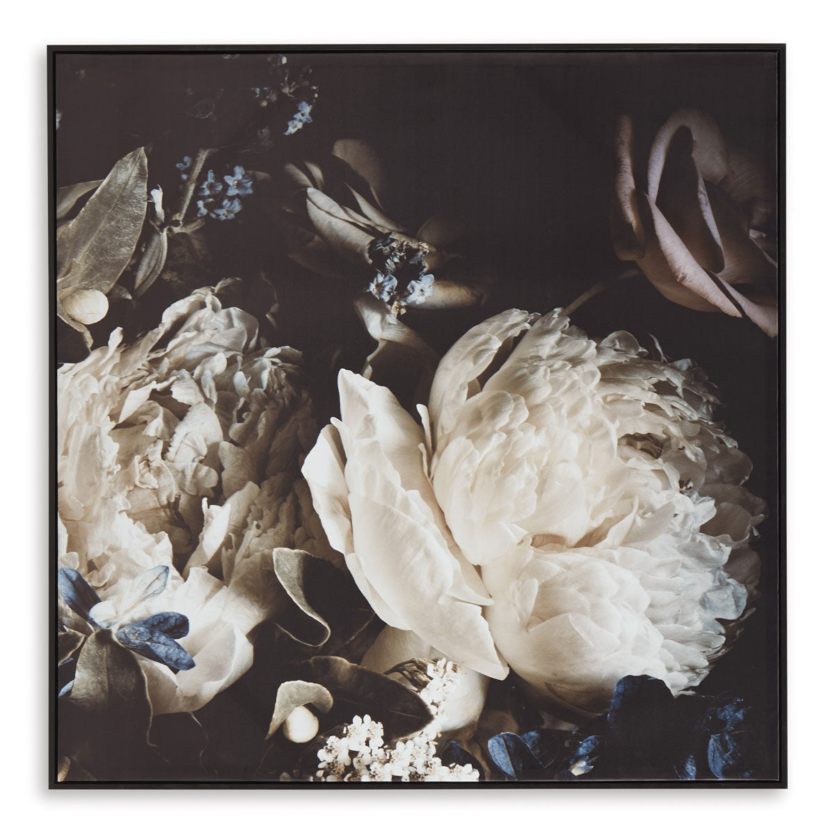 HURSHAW FLORAL CANVAS ART