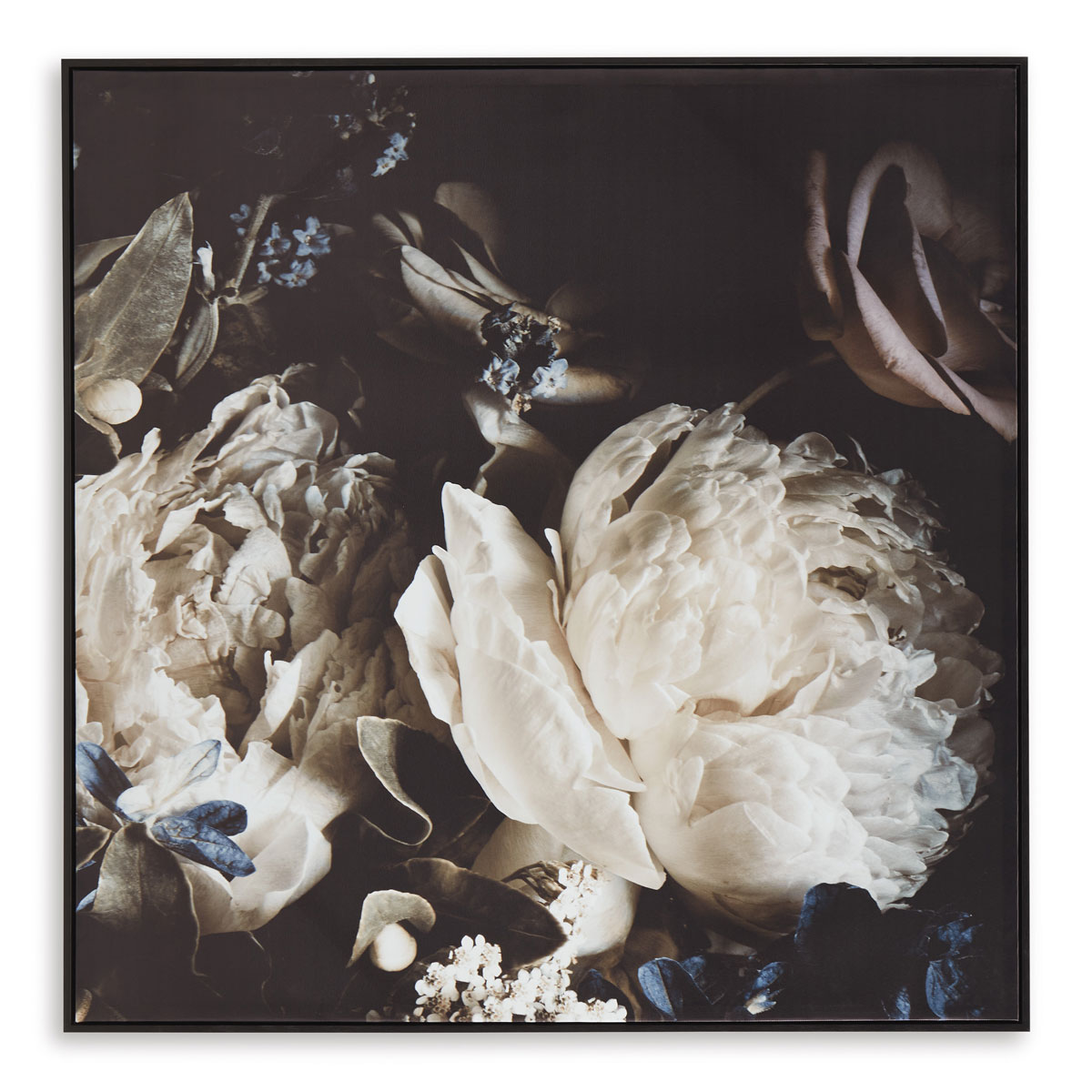 HURSHAW FLORAL CANVAS ART