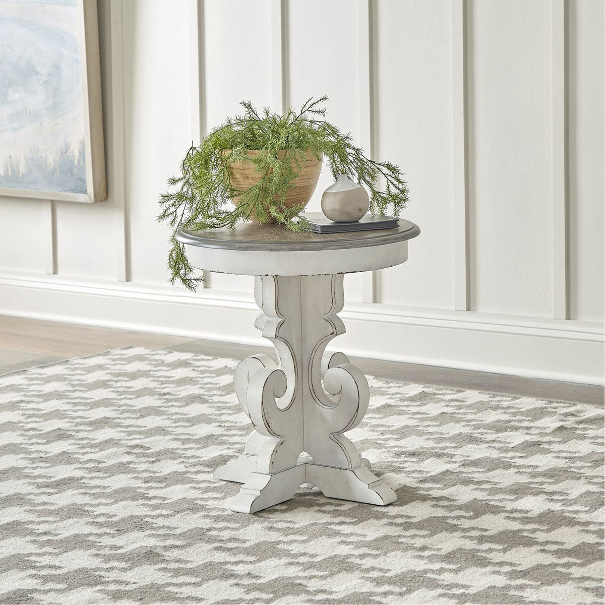 OLYMPIA RND END TABLE