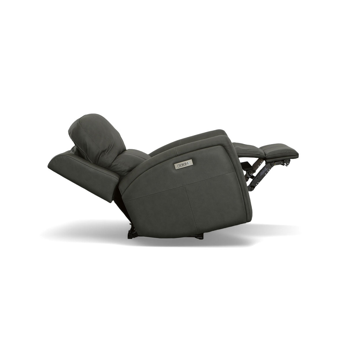 LINDEN GRAY RECLINER W/PHR/LUMB