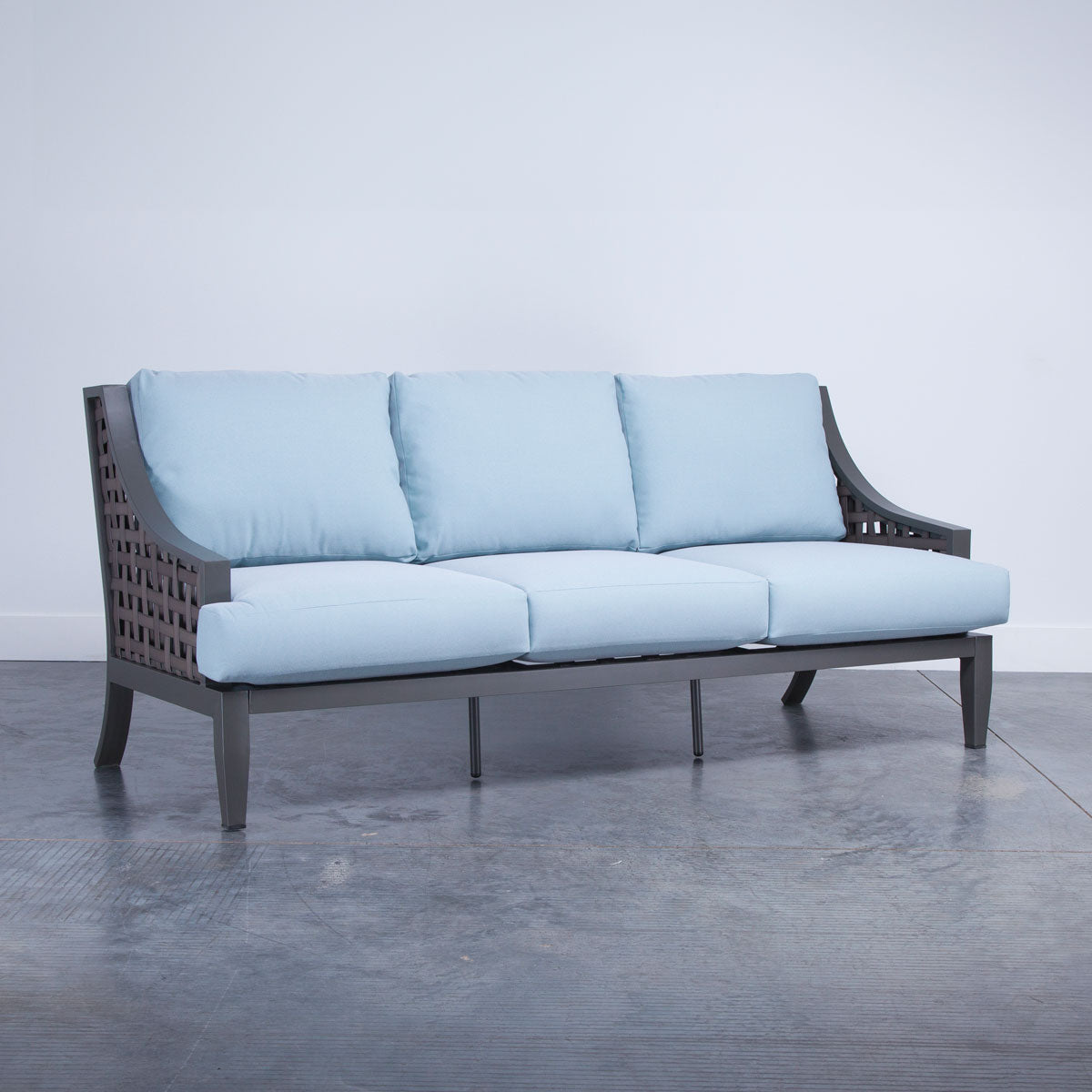 NANTUCKET BASKETWEAVE SOFA