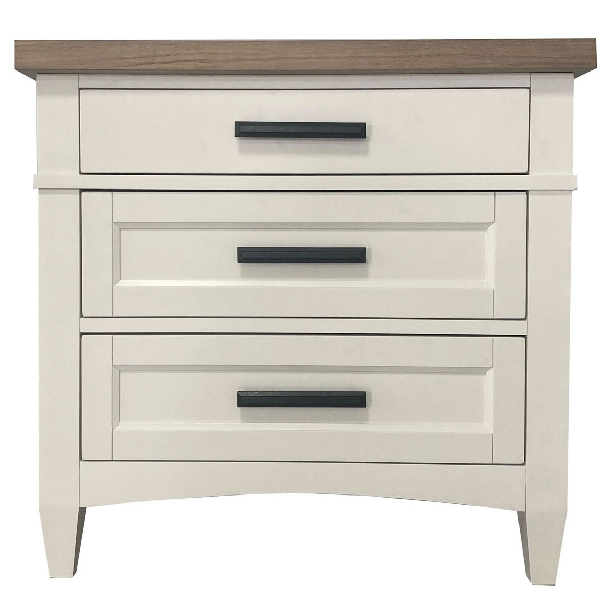 Americana 3 Drawer Nightstand