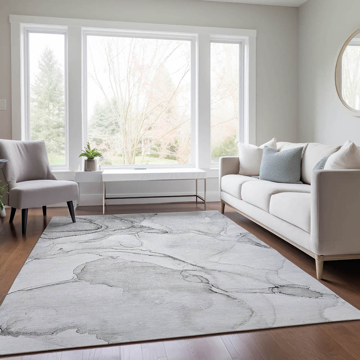 ODYSSEY 13 GRAY 8X10 AREA RUG