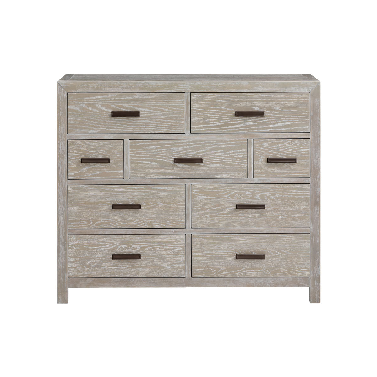 FRESNO GREY 9DRW DRESSER