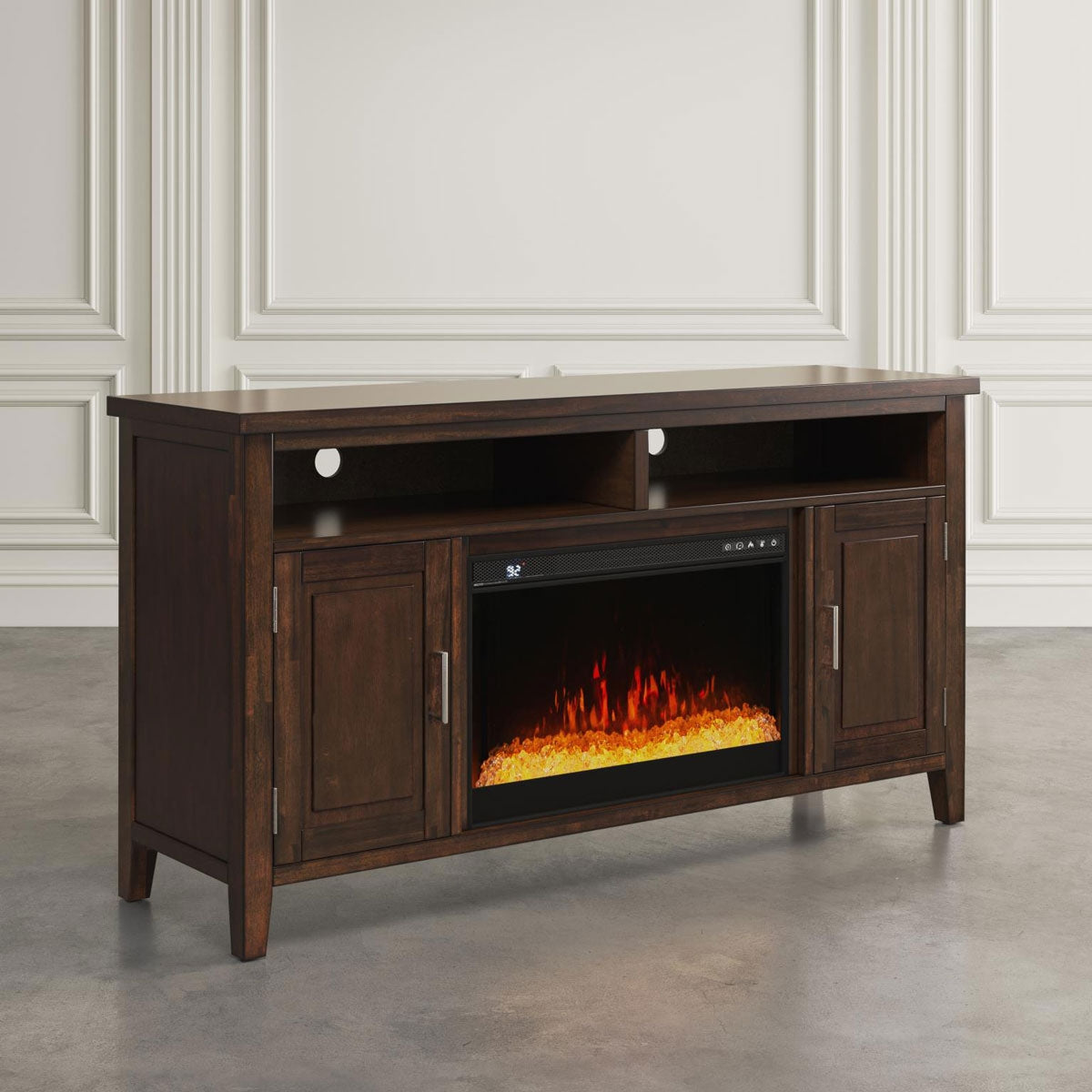 URBAN ICON BRN FIREPLACE