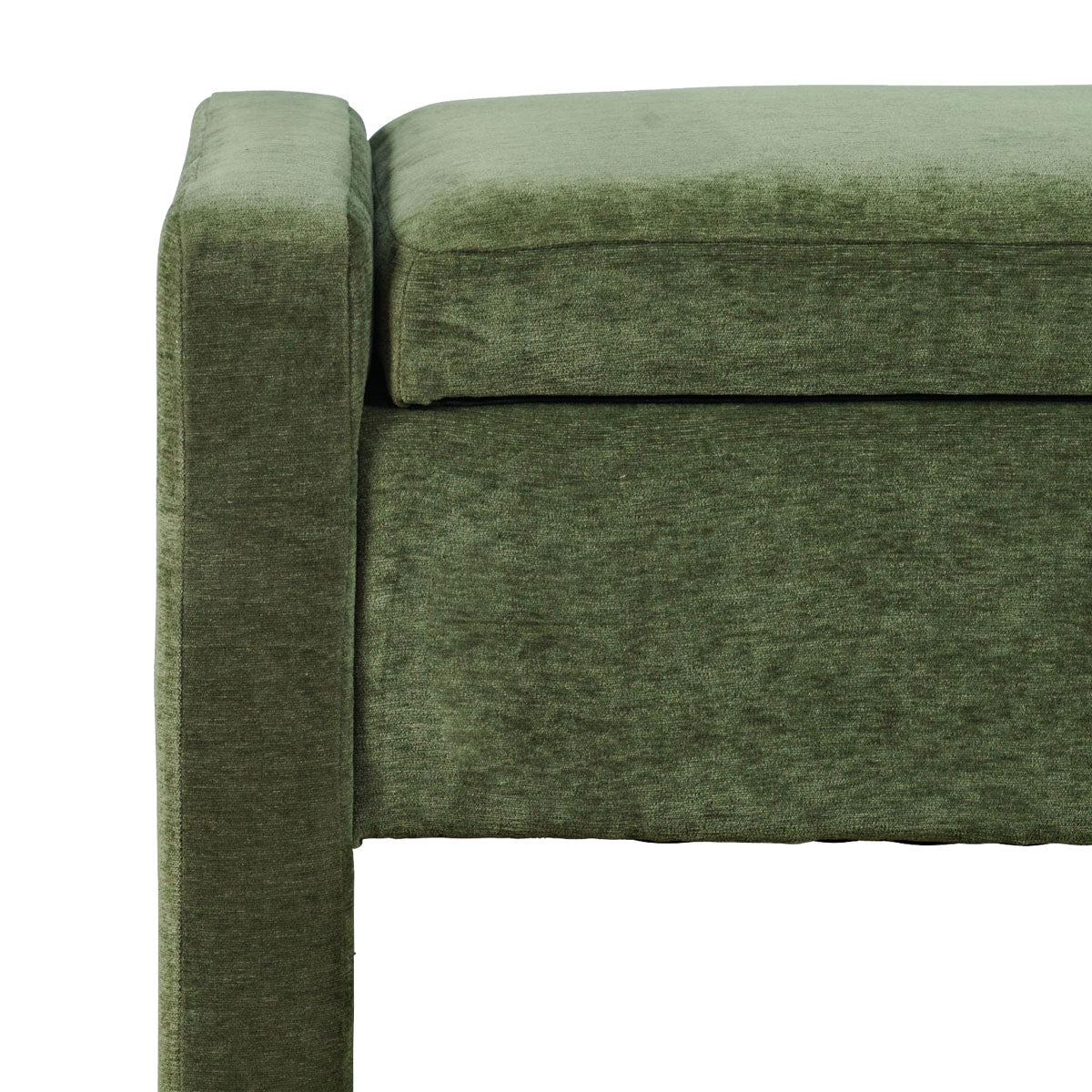 BRAUN GREEN STORAGE BENCH