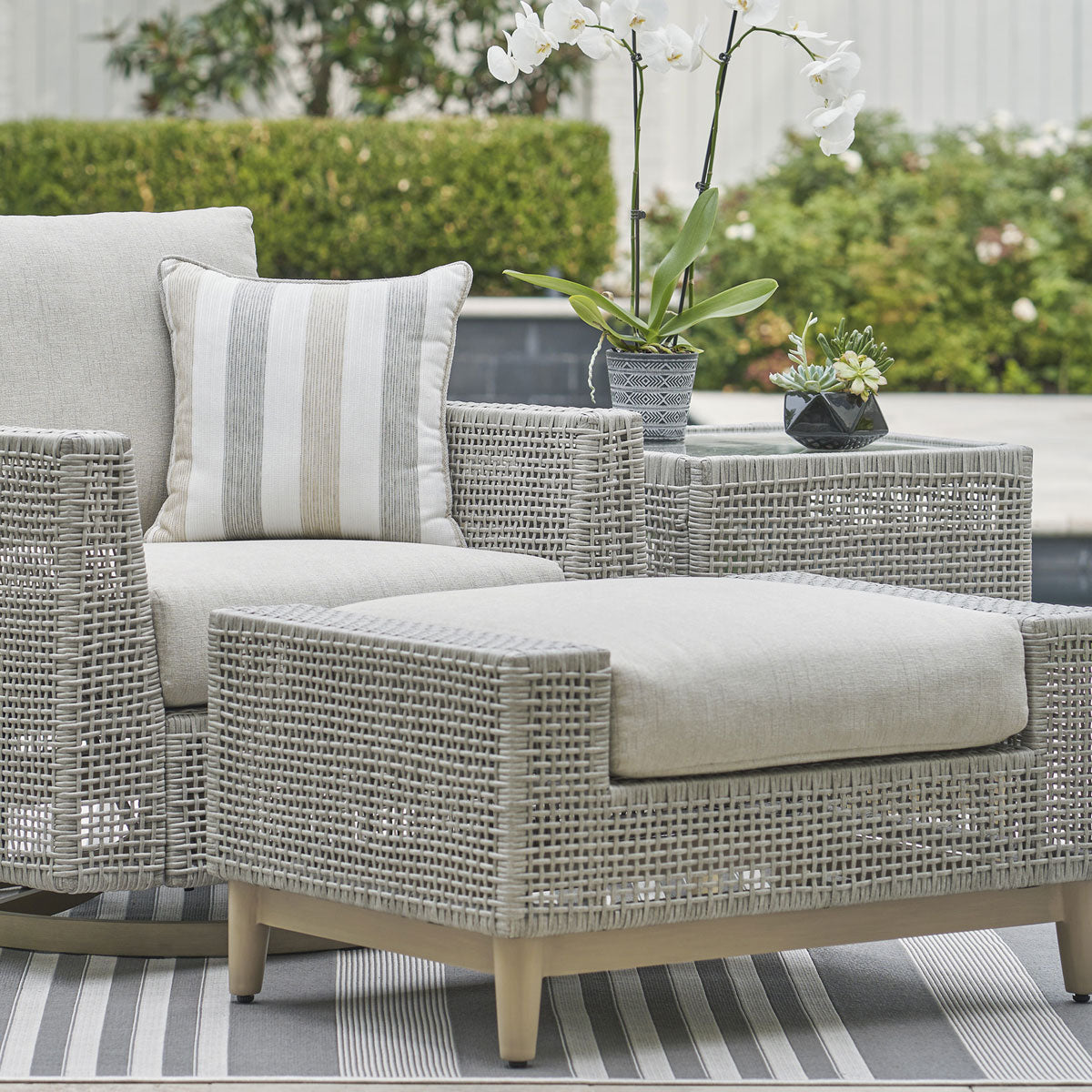 SETON CREEK OTTOMAN