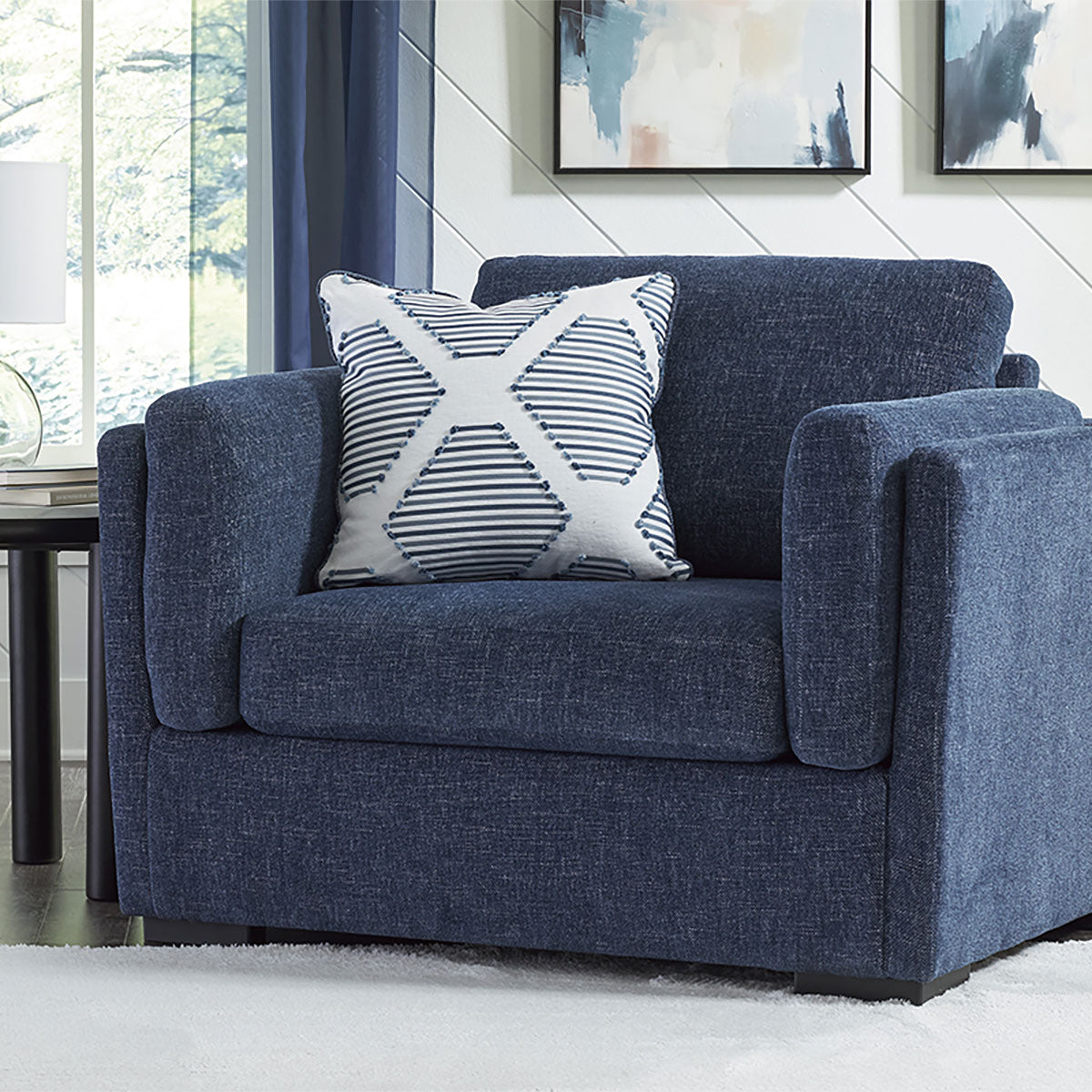 EVANSLEY NAVY CHAIR