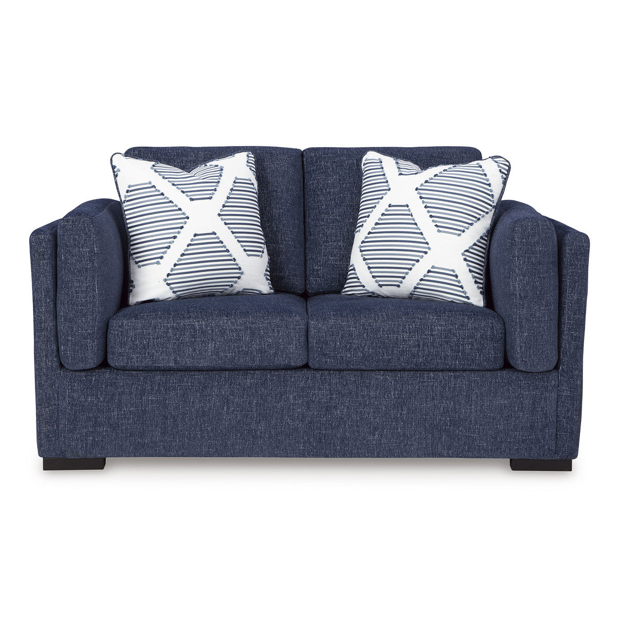 EVANSLEY NAVY LOVESEAT