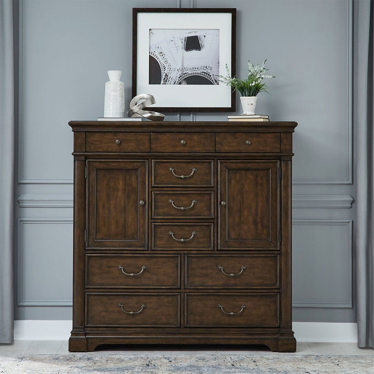 ARDEN RD 2 DOOR & 10 DRAWER CHEST
