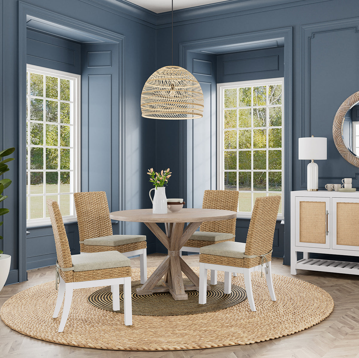 Rosalie Round 5pc Dining Set
