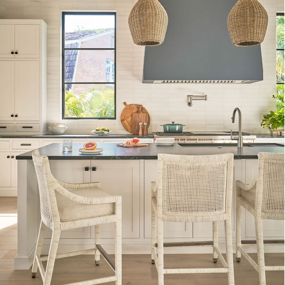 LONGBOAT RATTAN COUNTER CHAIR