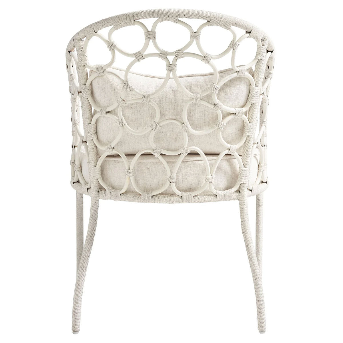 PEBBLE WHITE DINING CHAIR