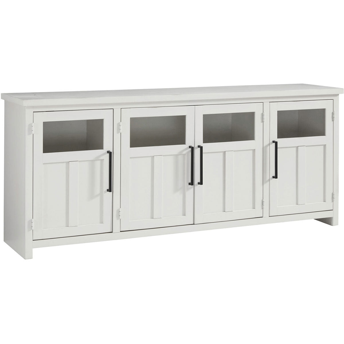 SHAKER WHITE 78" CONSOLE