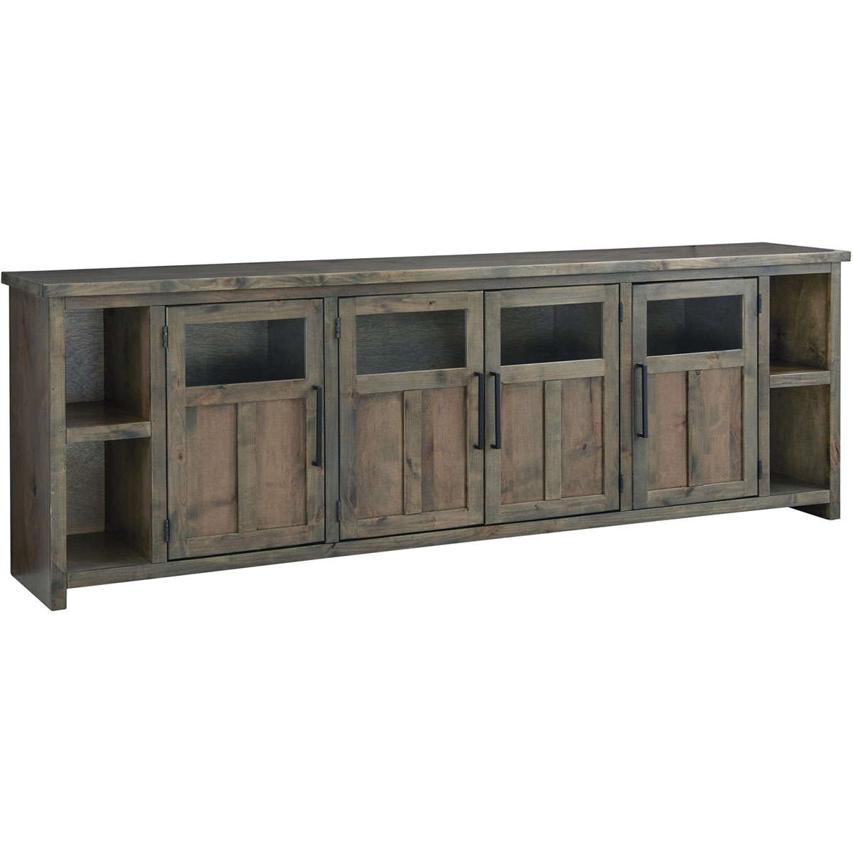 SHAKER BROWN 98" CONSOLE