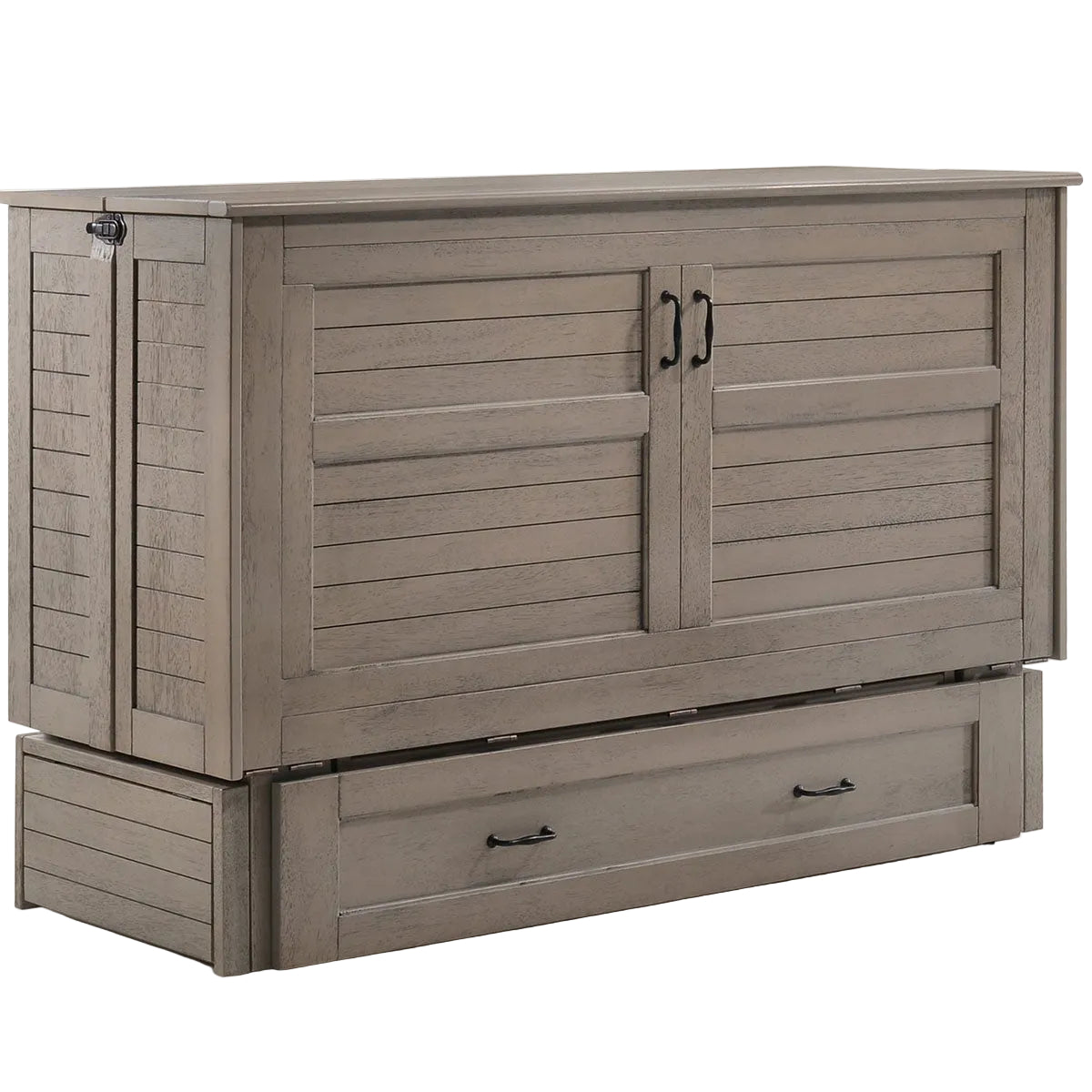 Poppy Cabinet Bed In Driftwood
