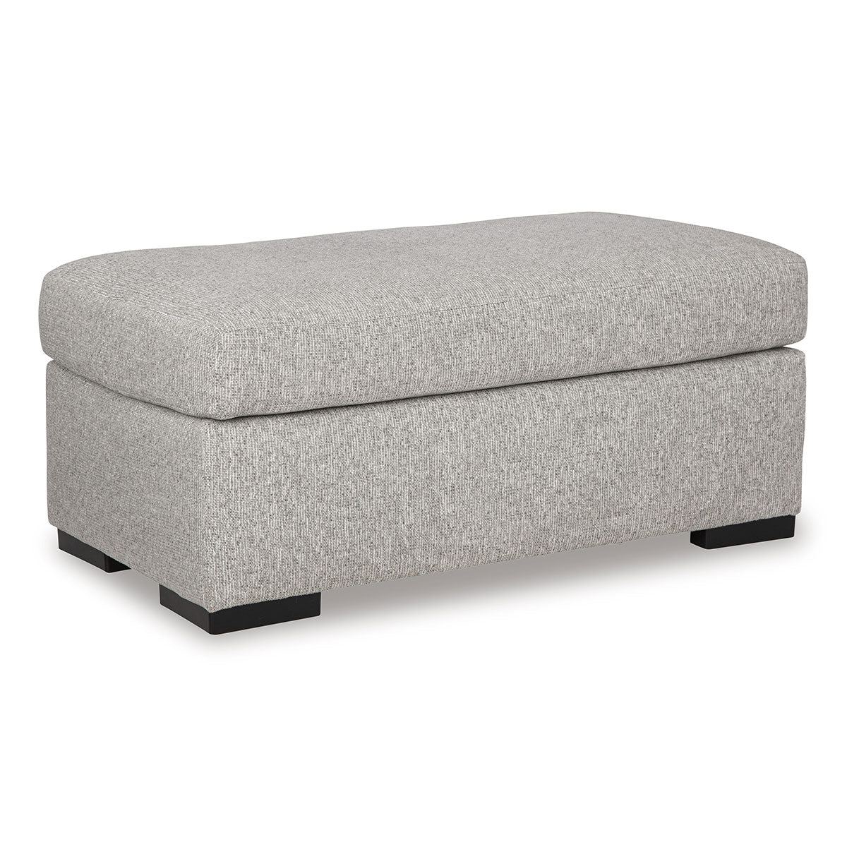 EVANSLEY PEWTER OTTOMAN