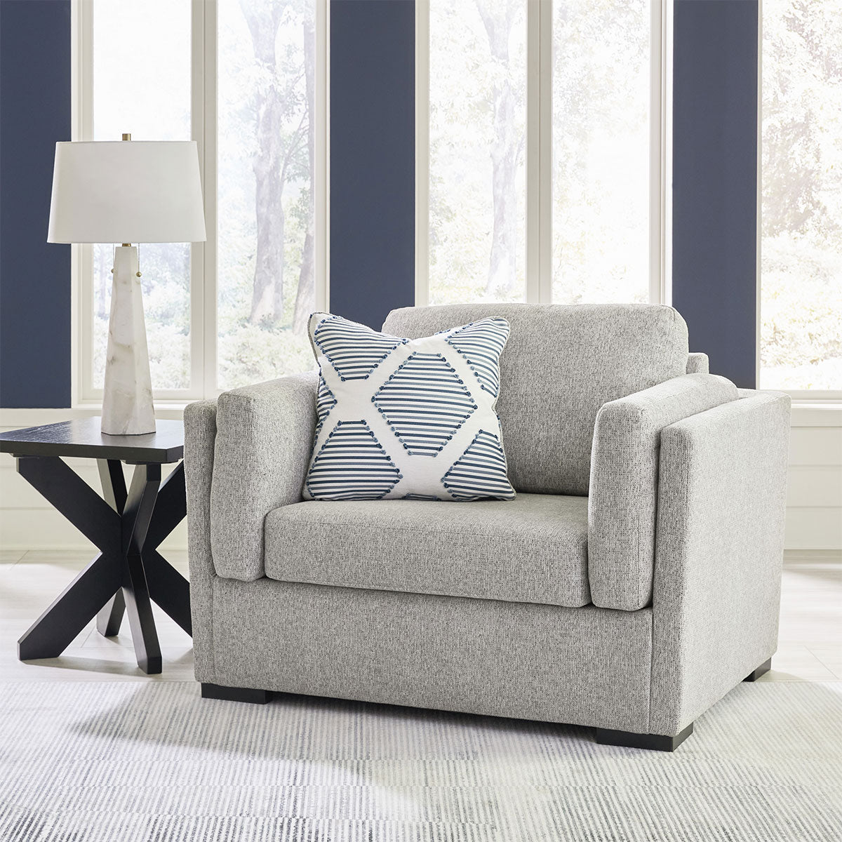 EVANSLEY PEWTER CHAIR