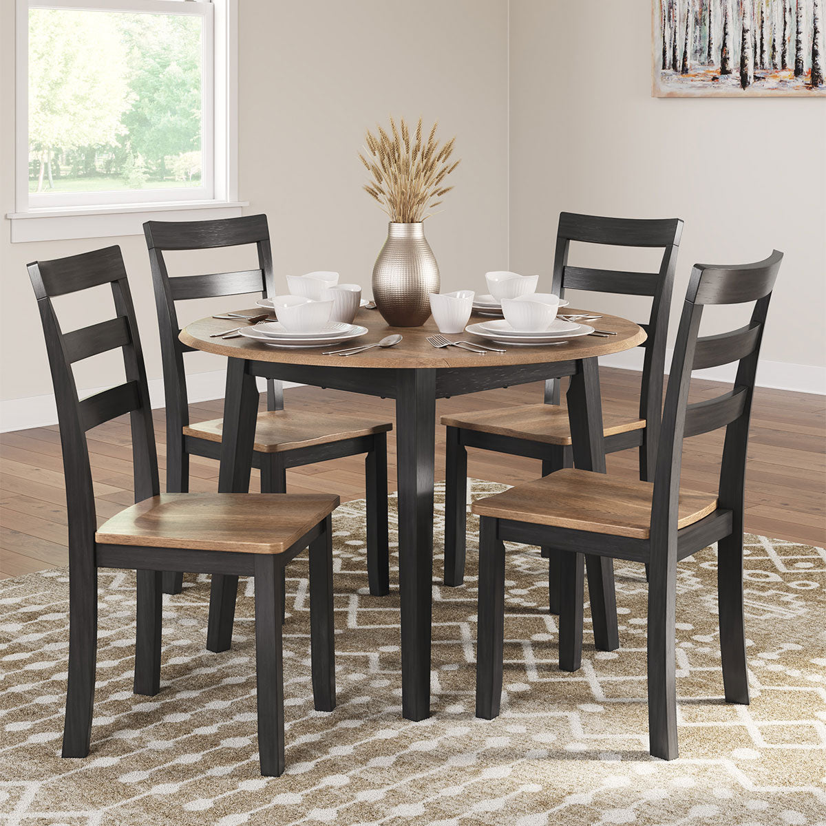 GESTHAVEN BROWN DINING CHAIR