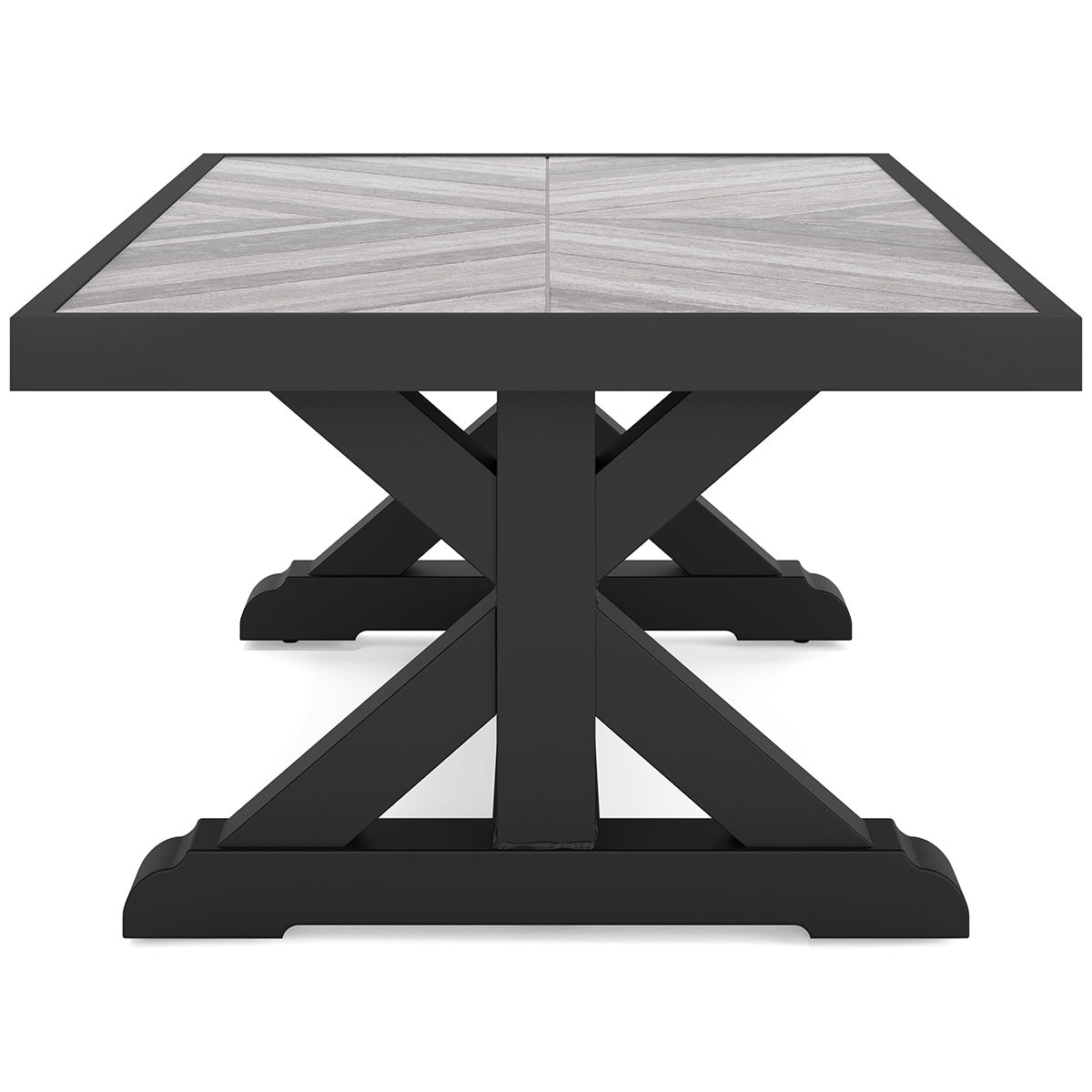 BEACH HOUSE BLACK COFFEE TABLE