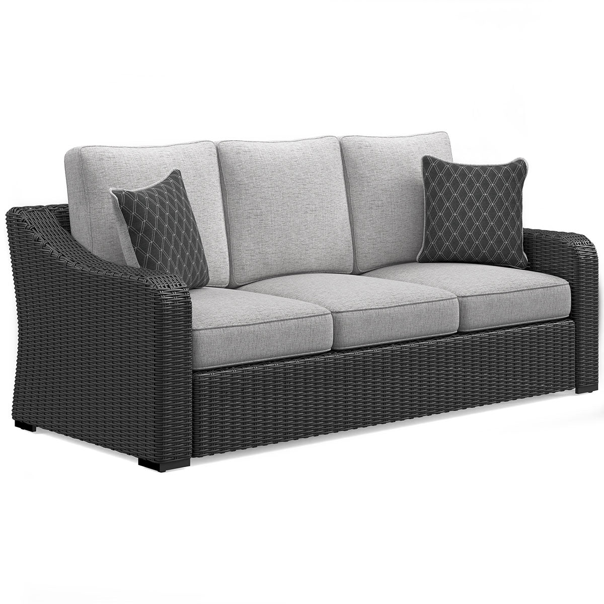 BEACH HOUSE BLACK SOFA