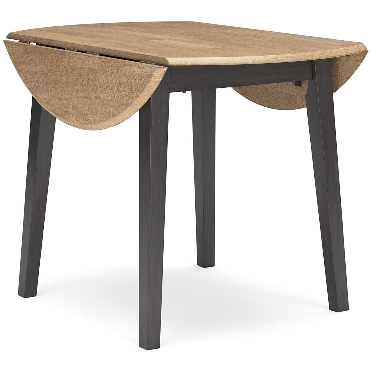 GESTHAVEN BROWN DROP LEAF TABLE