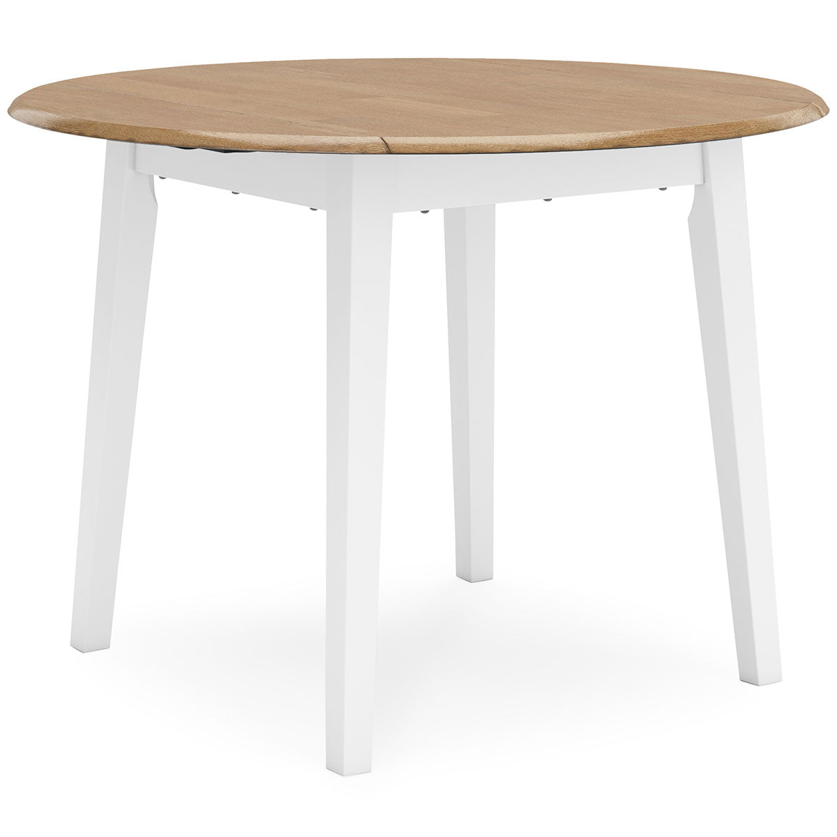 GESTHAVEN WHITE DROP LEAF TABLE