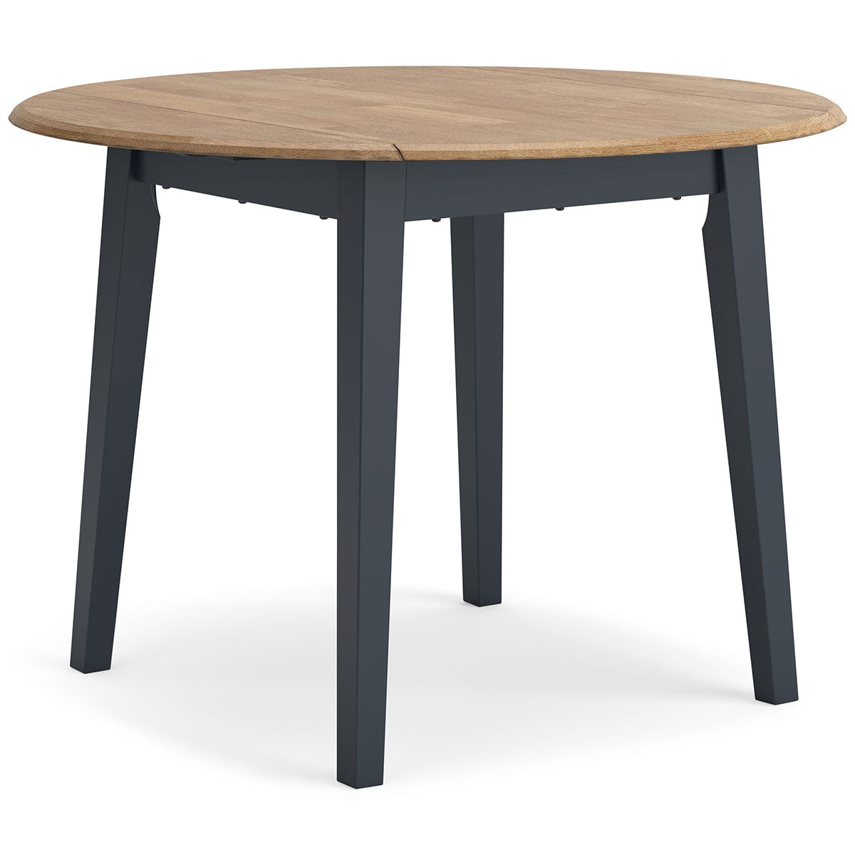 GESTHAVEN NAVY DROP LEAF TABLE