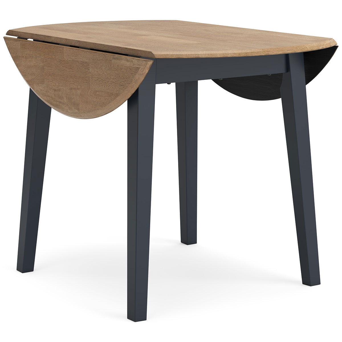 GESTHAVEN NAVY DROP LEAF TABLE