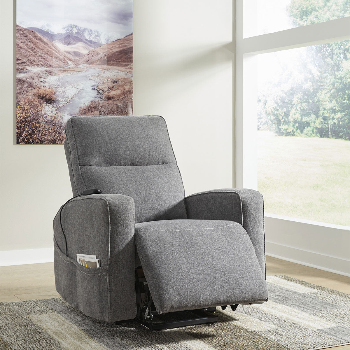 STARGANZA GRAY NUVELLA LIFT RECLINER