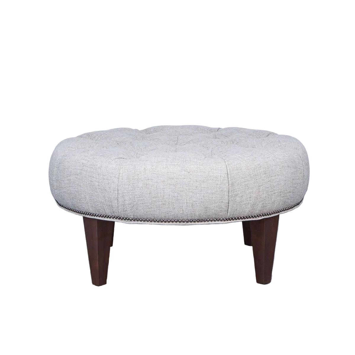 CUSTOM MEDIUM ROUND OTTOMAN