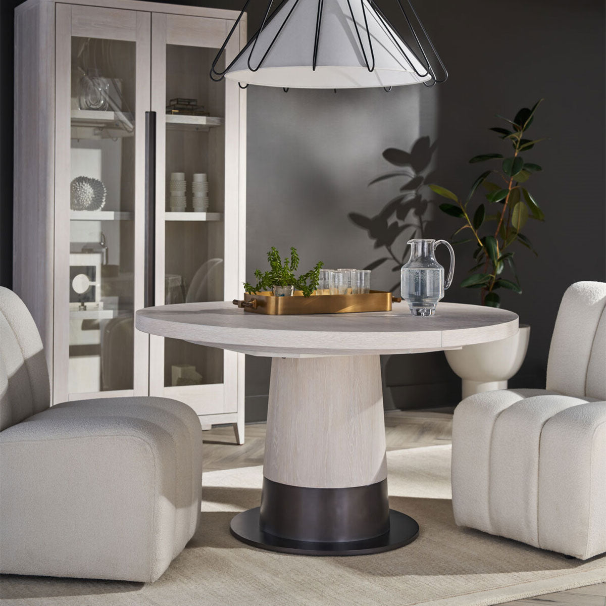 SOLARA WHITE DINING TABLE