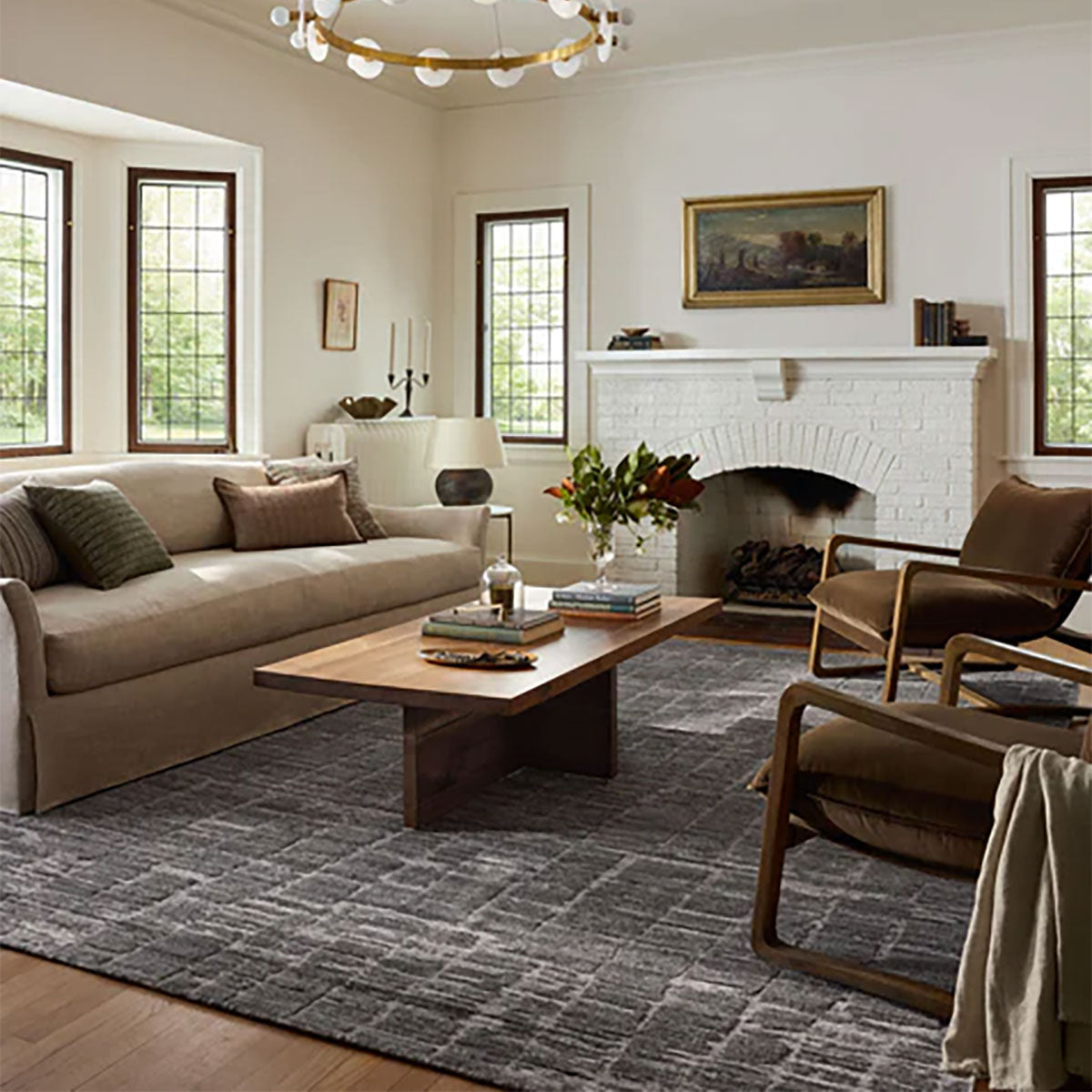 DANIEL 1 SLATE 7'9X9'9 RUG