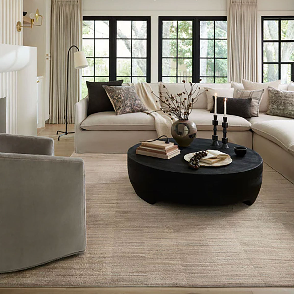 ARDEN 1 NAT/PEBBLE 7'10X10 RUG