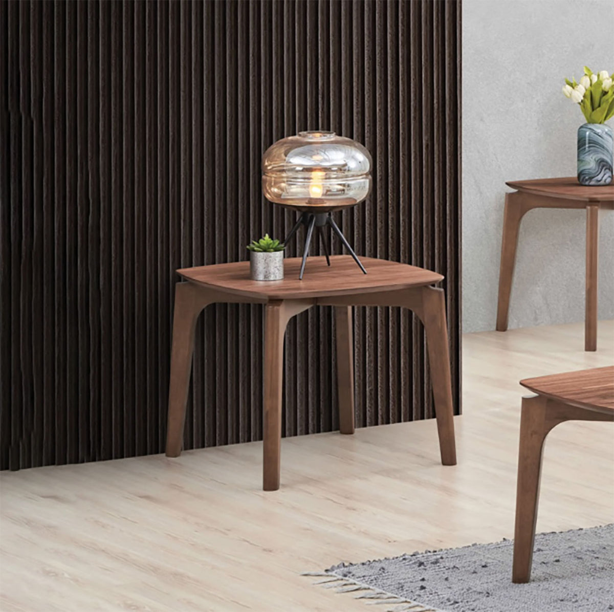 UPTOWN WALNUT END TABLE