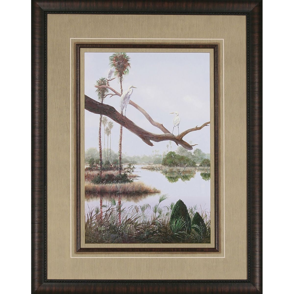 ESTUARY WATCH FRAMED PRINT