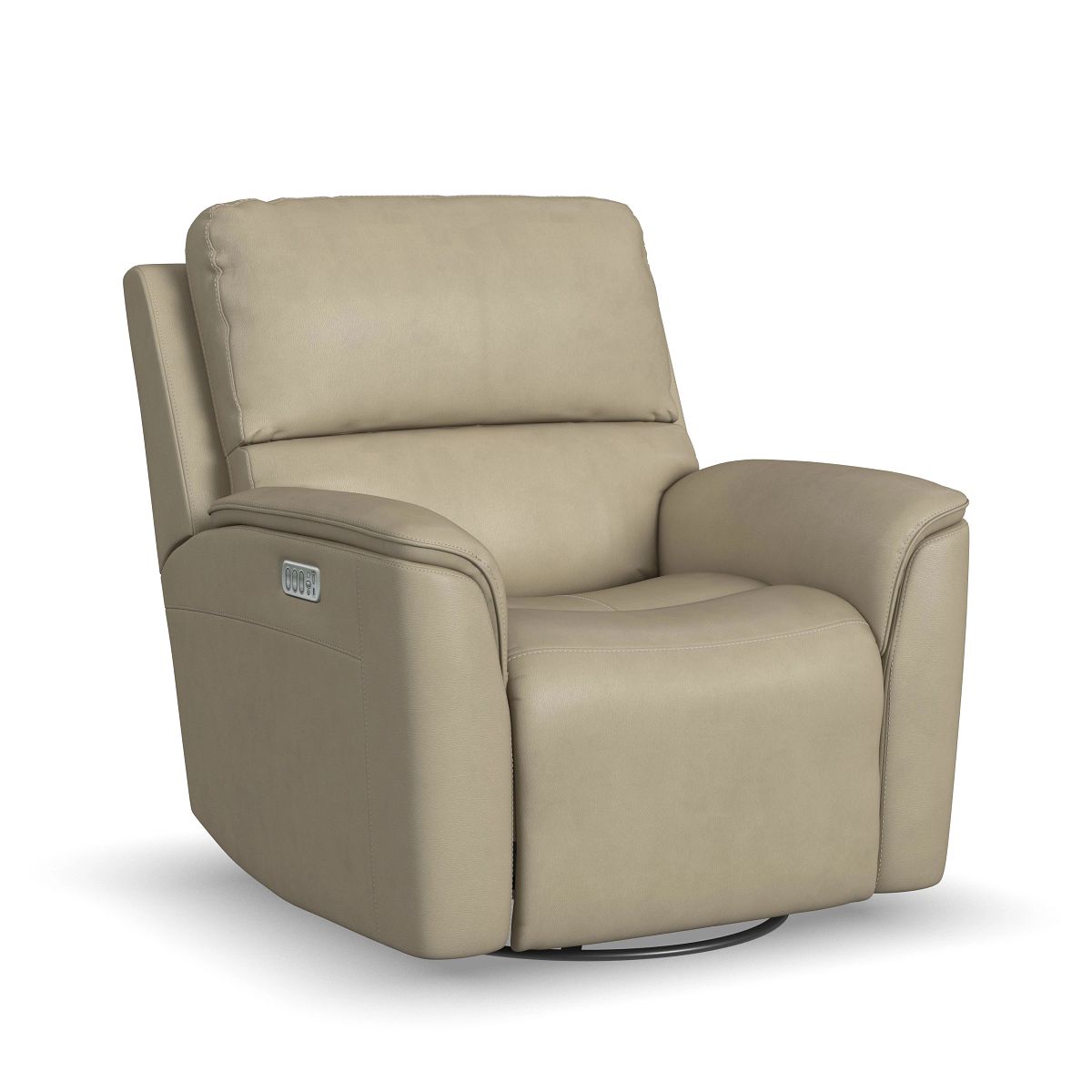 HENRY BEIGE SWIVEL GLIDER W/PHR/LUM/MAS