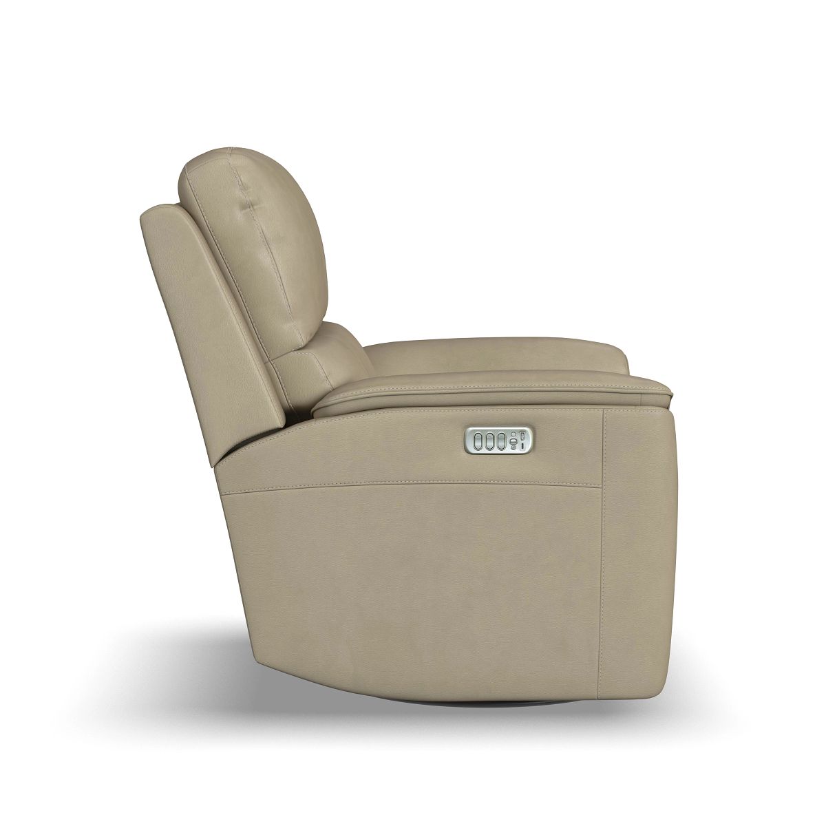 HENRY BEIGE SWIVEL GLIDER W/PHR/LUM/MAS