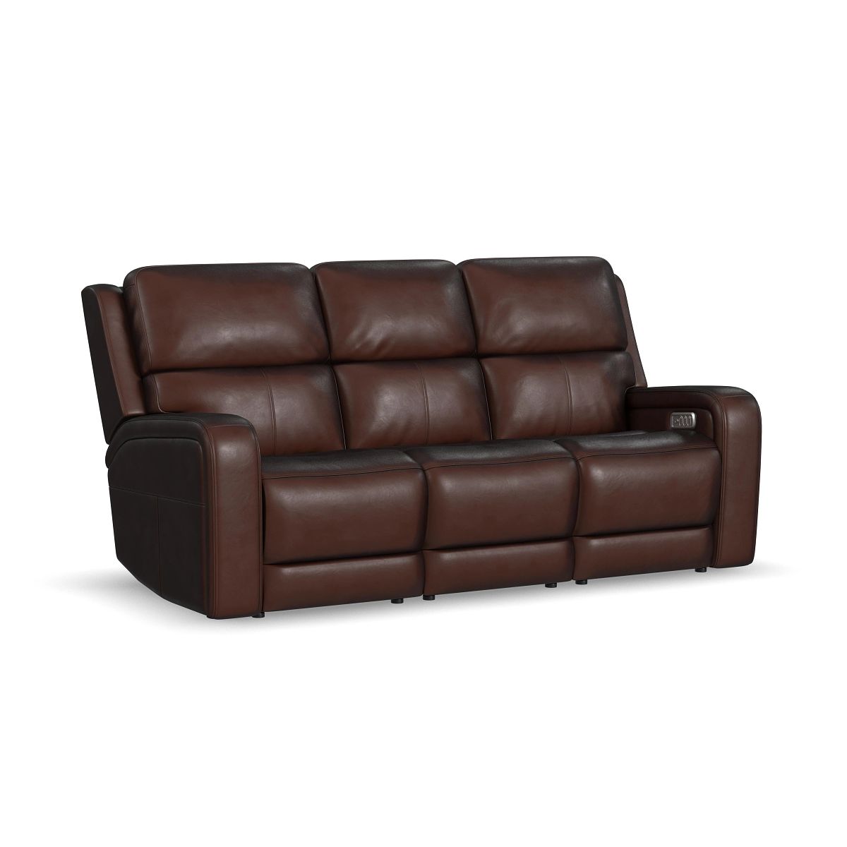 OASIS TRUFFLE BROWN SOFA W/PHR/LUM/HT/MA