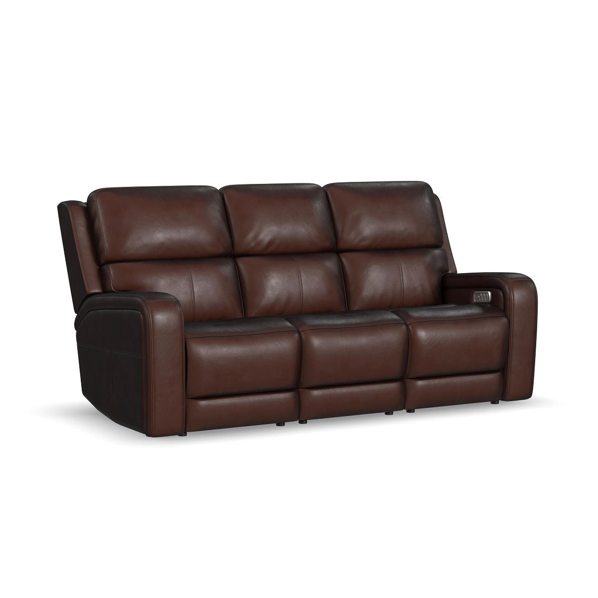 OASIS TRUFFLE BROWN SOFA W/PHR/LUM/HT/MA