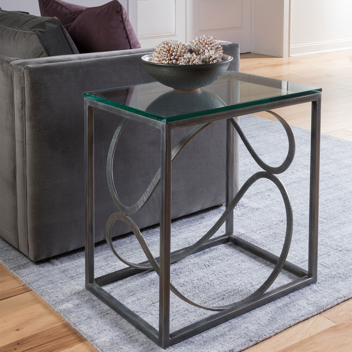 ELLIPSE RECTANGULAR END TABLE