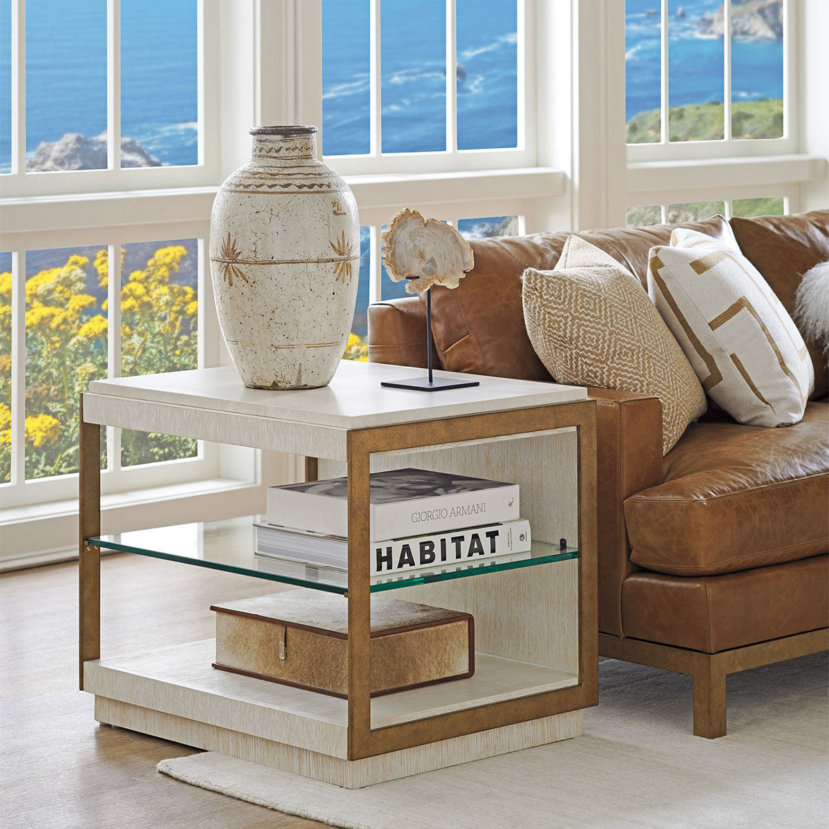 POINT LOBOS RECTANGLE END TABLE