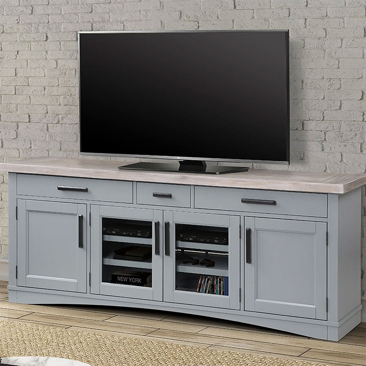 AMERICANA 76" TV CONSOLE DOVE