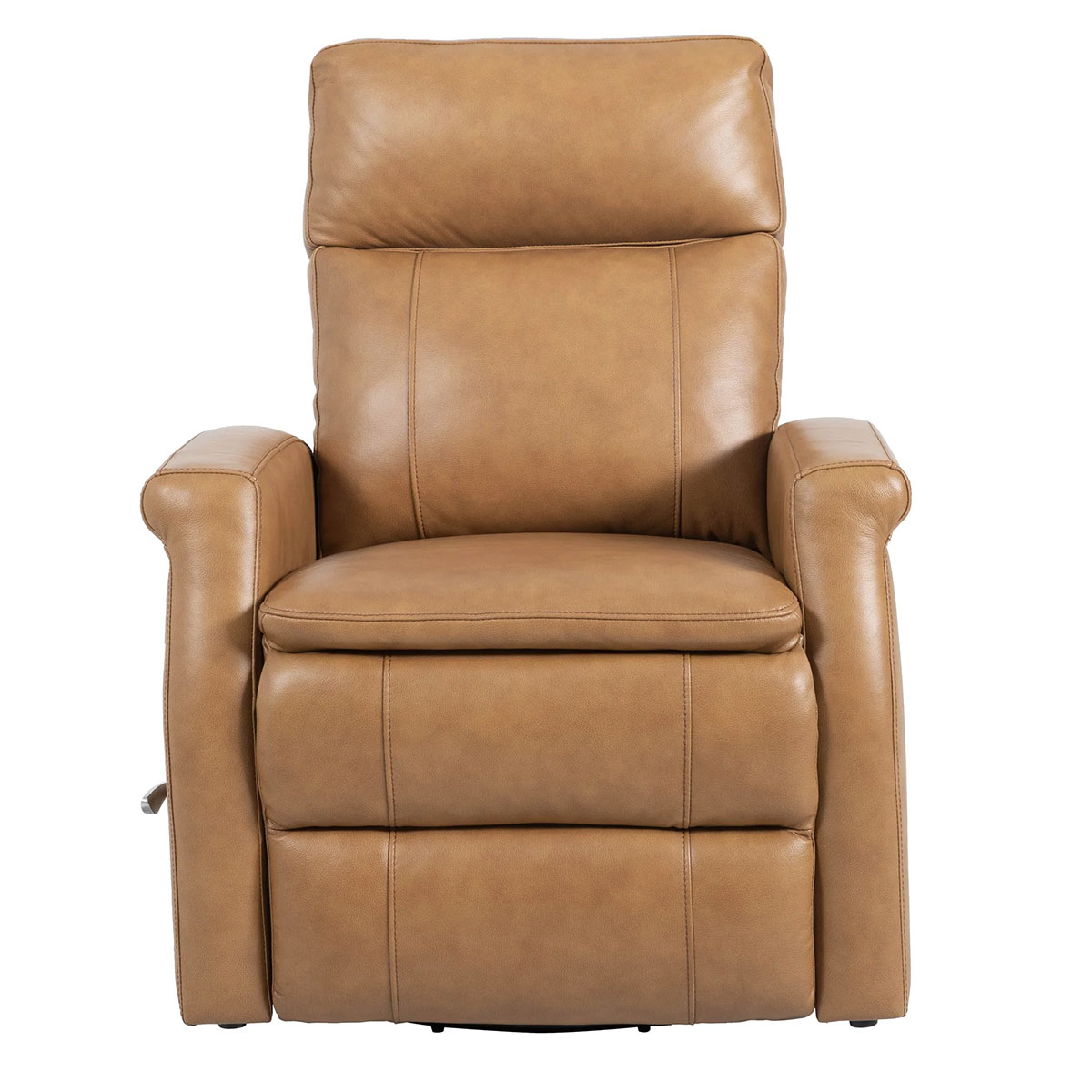 BRISTOL SWIVEL GLIDER RECLINER IN RUSSET