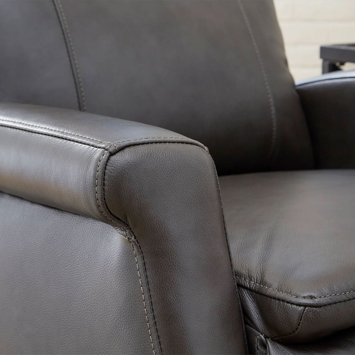 BRISTOL SWIVEL GLIDER RECLINER IN RAVEN